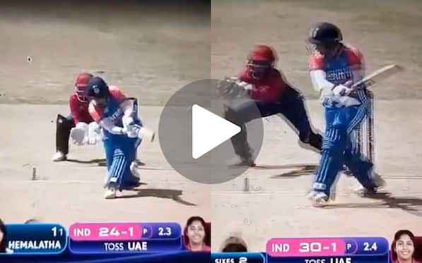 [Watch] Shafali Turns Sehwag; Treats UAE Off-Spinner Like Baby Bowler In Women's Asia Cup